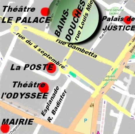 Les Bains Douches Aparthotel Perigueux Exterior photo